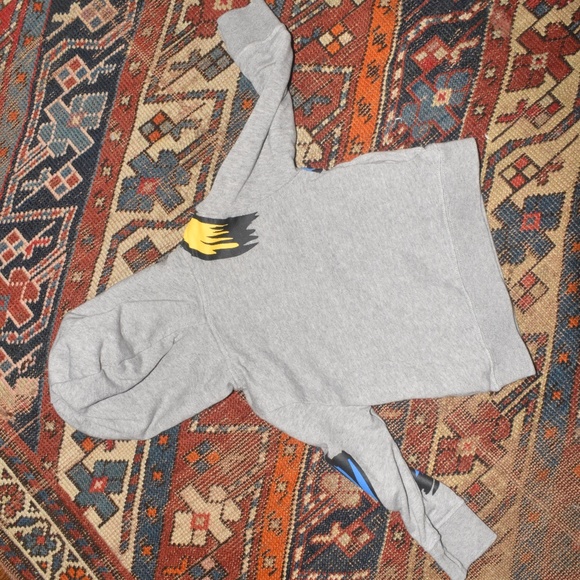 Stella McCartney Kids Soft Gray Hooded Sweatshirt Size 2 - Picture 5 of 7